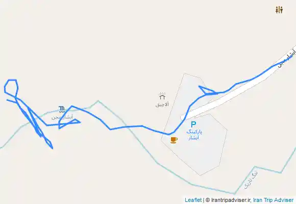 ترک جی پی اس آبشار مجـــــن شاهرود