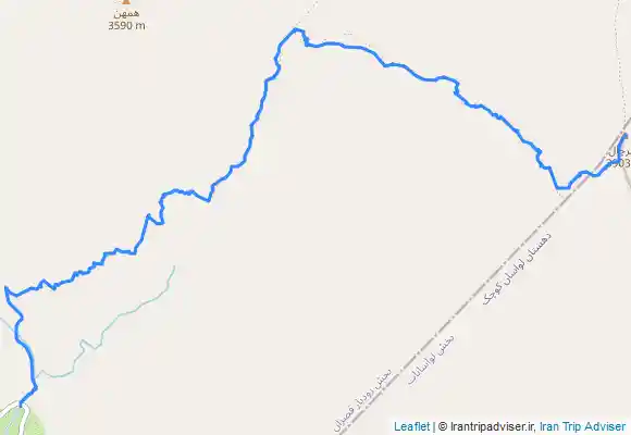 ترک جی پی اس قله مهرچال