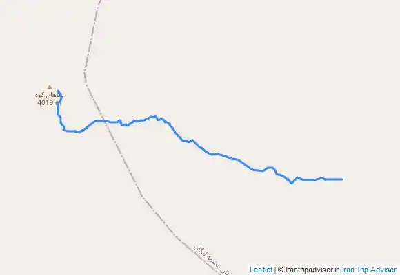 ترک جی پی اس قله شاهان کوه