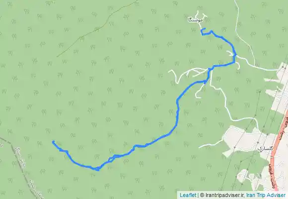 ترک جی پی اس قله نیزه کوه