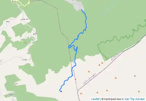 ترک جی پی اس روستای سنگ ده تا قله خرونرو