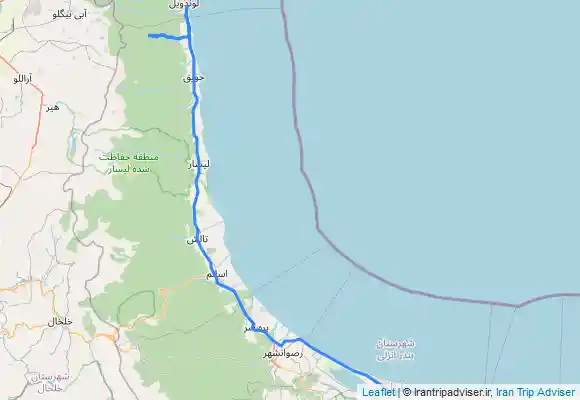 ترک جی پی اس آبشار لوشکی