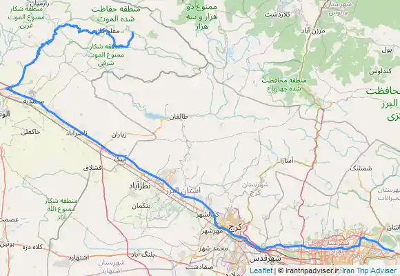 ترک جی پی اس تهران-قزوین-معلم کلایه-قلعه الموت