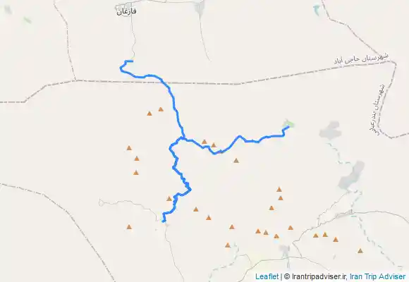 ترک جی پی اس نقاط مهم و مسیرهای اطراف قله کوه هماگ استان هرمزگان