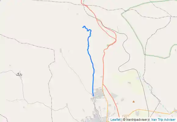 ترک جی پی اس مسیر دسترسی به ابتدای پاکوب قله نیاز