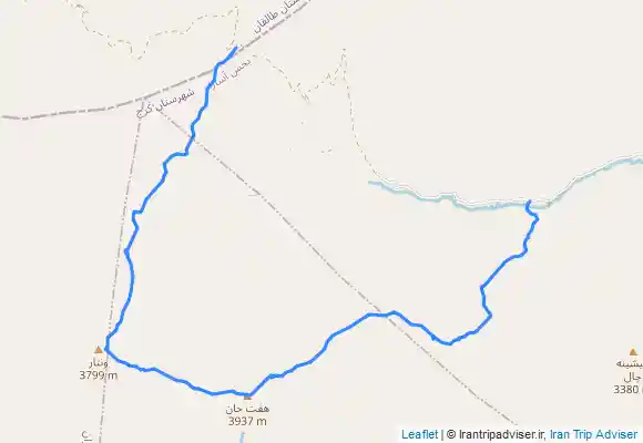 ترک جی پی اس چکادهای ونتار و هفت خان Venetar Haftkhan