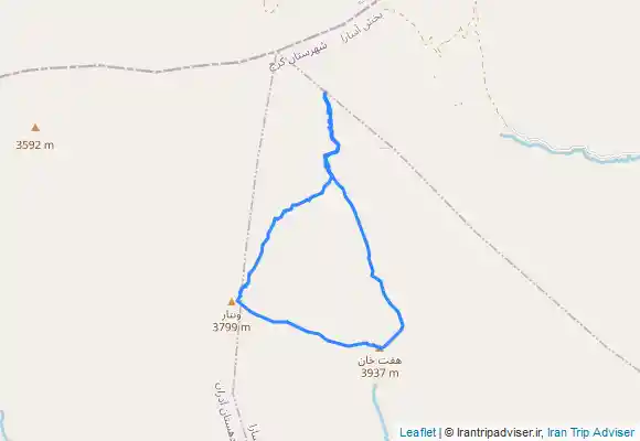 ترک جی پی اس خط الراس ونتار سیب چال هفت خوان