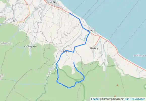 ترک جی پی اس جنگلنوردی سموش به سی سرا - Somosh To Sisara