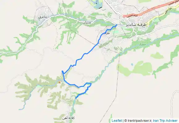 ترک جی پی اس پنج دره ،دره ارغوان ، طرقدر