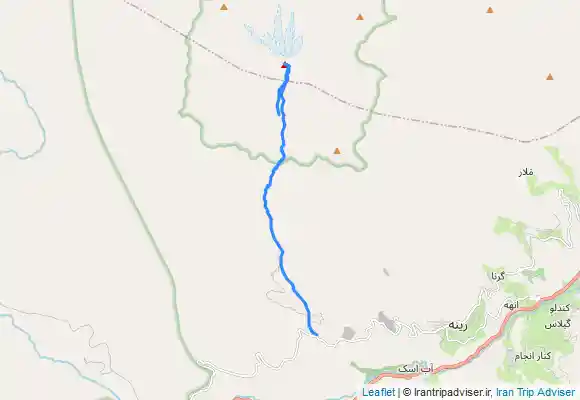 ترک جی پی اس Parking - Mountain hut - آبشار یخی - Damavand peak - Torīkh