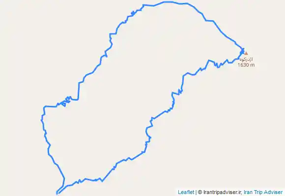 ترک جی پی اس قله اژدر کوه مشهد