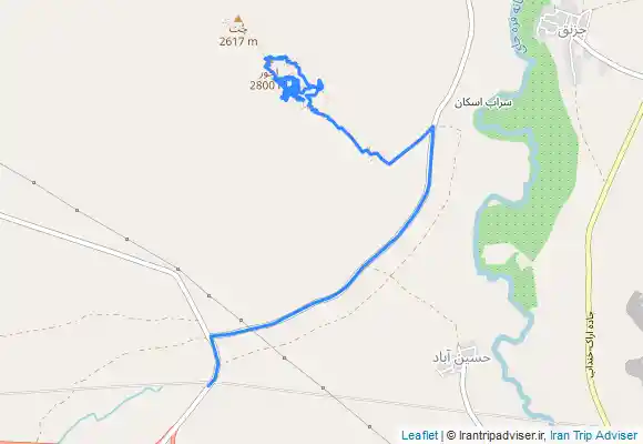 ترک جی پی اس صعود به قله لجور از مسیره تنوره