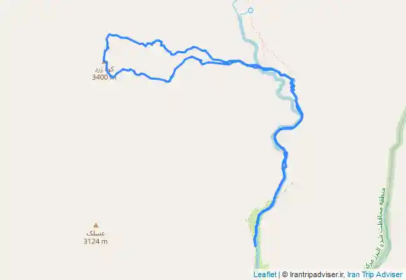 ترک جی پی اس چکاد کوه زرد KoohZard