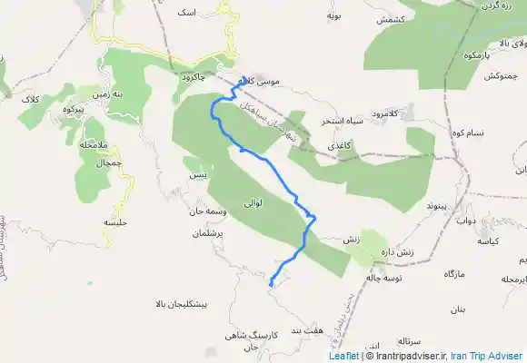 ترک جی پی اس Firooz kooh--jaran--moosakelaye