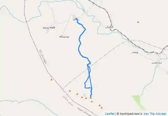 ترک جی پی اس صعود به قله سنبران Sanboran peak
