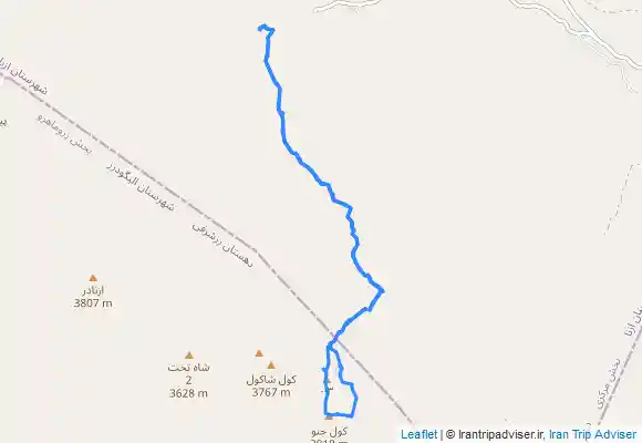 ترک جی پی اس صعود کلجنو از کمندان ازنا