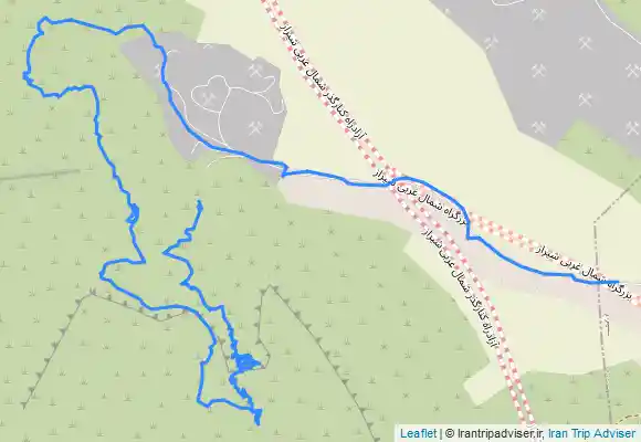 ترک جی پی اس چشمه چویری کوه سرخ