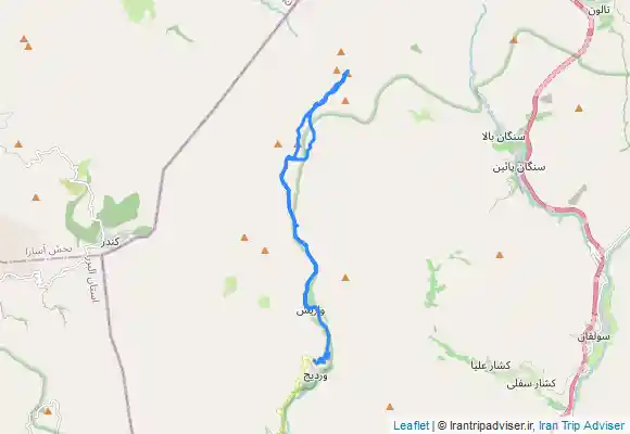 ترک جی پی اس صعود به قله بارو و پهنه حصار