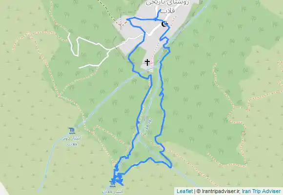 ترک جی پی اس آبشار اول قلات ، from Qalāt