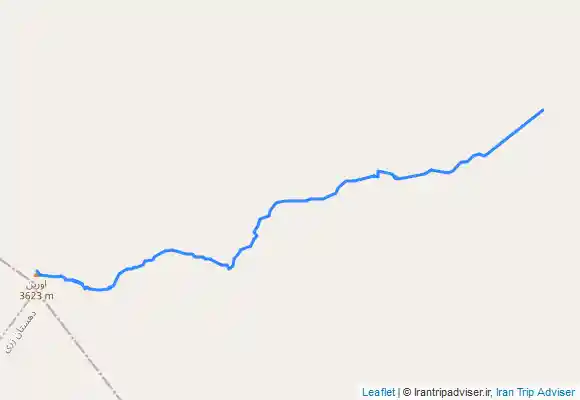 ترک جی پی اس صعود به قله اورین آتورپاتکان - خوی ،روستای حصار