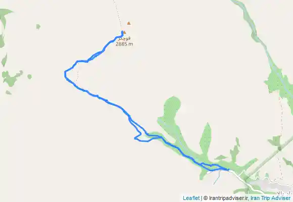 ترک جی پی اس قله قوچگر