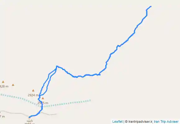 ترک جی پی اس قله نایبند از نایبند 1403/7/27