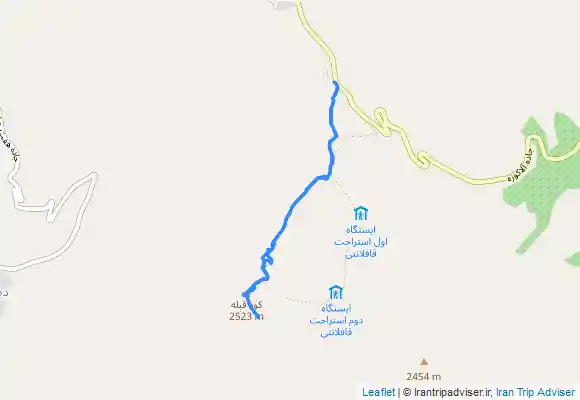 ترک جی پی اس قبله داغی