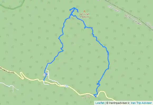 ترک جی پی اس قله الوات