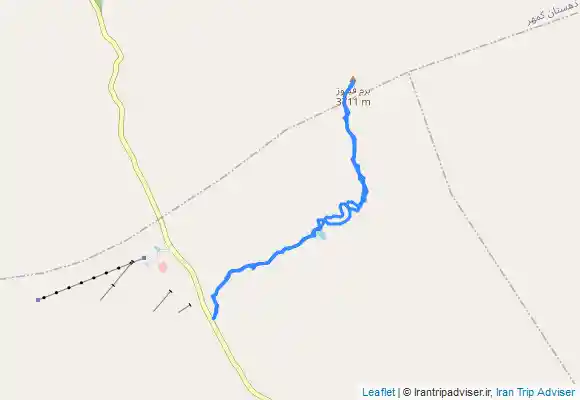 ترک جی پی اس قله برم فیروز (قله ریز بلند سپیدان ) از مسیر راهدارخانه شکرک Sepidan Rizbland peak