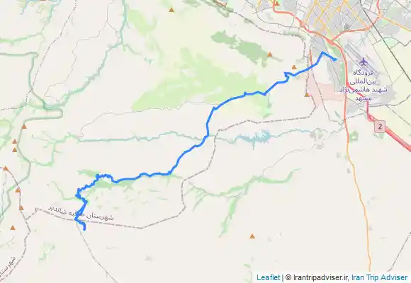 ترک جی پی اس قله مغان و دو شاخ