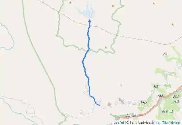 ترک جی پی اس MNT (Damavand:Southern pathway)(From: Gossfandsara shelter To: Damavand peak Ended: Southern pathway parking