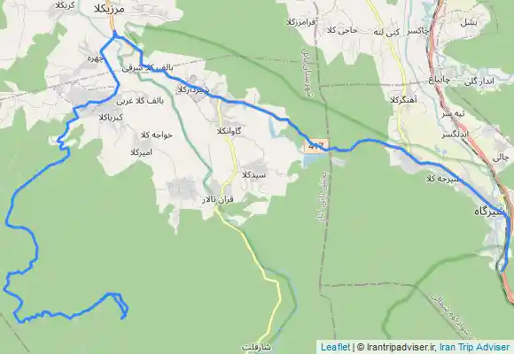 ترک جی پی اس Lafour 7 waterfall FKH