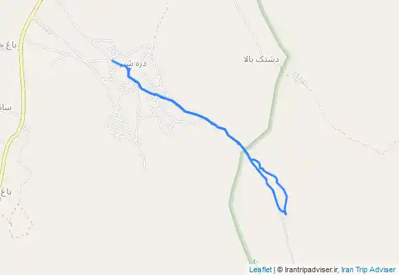 ترک جی پی اس دره شیر تا چشمه لاخشک