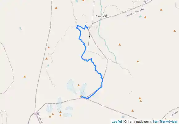 ترک جی پی اس 960512 - Sabalan Summit - NE face