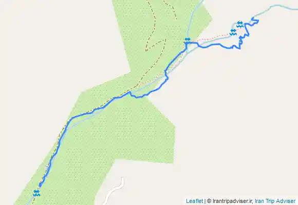 ترک جی پی اس مسیر پیمایش آبشار کفترلو