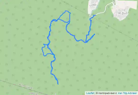 ترک جی پی اس ترک قله جنگلی زینگالو از معدن