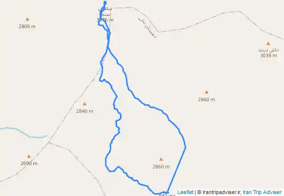 ترک جی پی اس قله سلطان سنجر