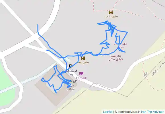 ترک جی پی اس خرانق و قلعه