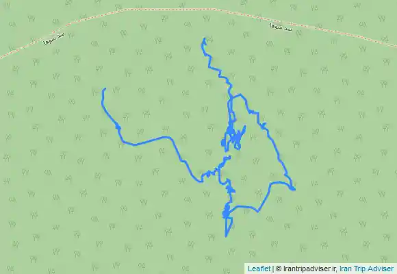 ترک جی پی اس ابشار بزرگ لوشکی و ییلاق کوبین