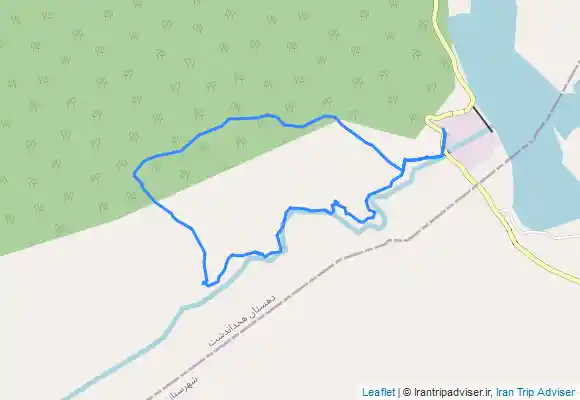 ترک جی پی اس ویژدرون از مسیر سد ایلام