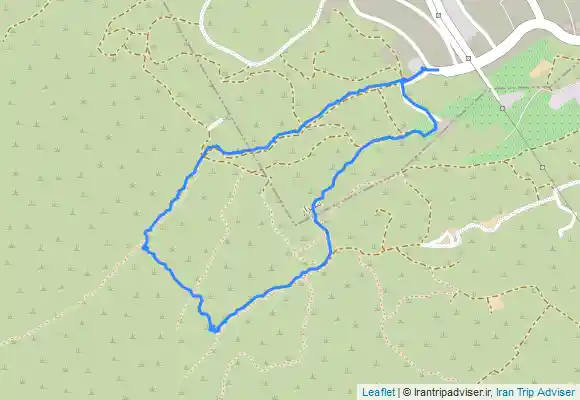 ترک جی پی اس غار پر کلاغی از مسیر کاه کشی و برگشت از دره فراخ