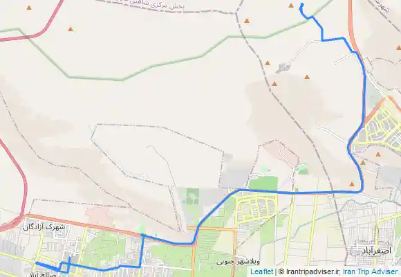 ترک جی پی اس چشمه چکاب خمینی شهر