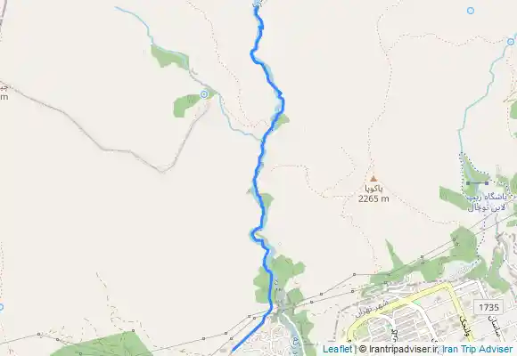 ترک جی پی اس آبشار جوزک jozak Waterfall - آبشار بند عبدالله Bande Abdollah Waterfall - Darakeh