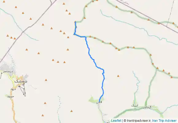 ترک جی پی اس Kholeno Summit via Jhandark needles
