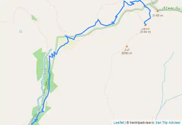 ترک جی پی اس قله پرسون