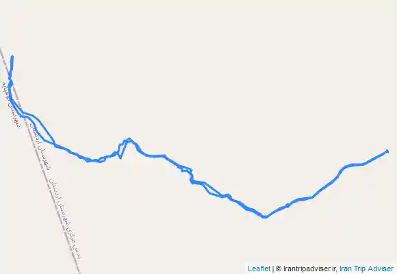 ترک جی پی اس Mārshenān (shocas) قله شوکس منطقه مارشنان