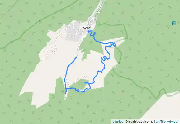 ترک جی پی اس دشت کچف به زیارت گرگان