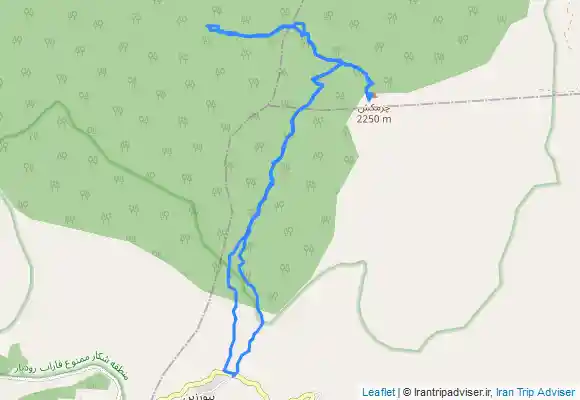 ترک جی پی اس قله چرمکش- قله بزبره- قله شیرخند (ترکوبه)