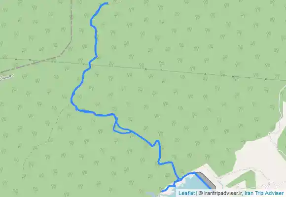 ترک جی پی اس پیمایش جنگلی از وسطی کلا آمل به سد شیاده بابل