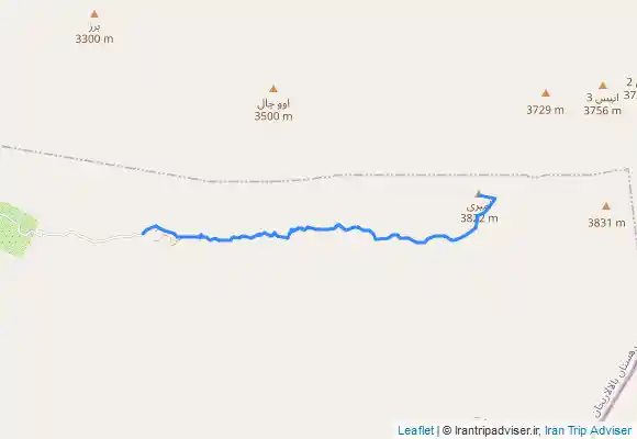 ترک جی پی اس قله شاه طهماسب